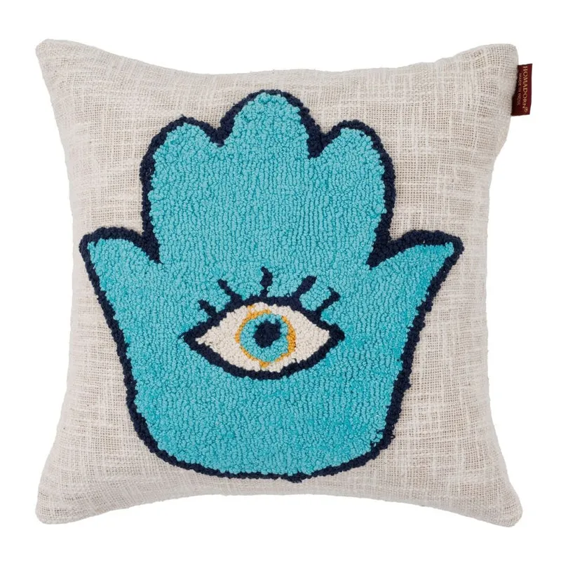 Palm Tufted Cushion Cover Set - Set Of Two media 6