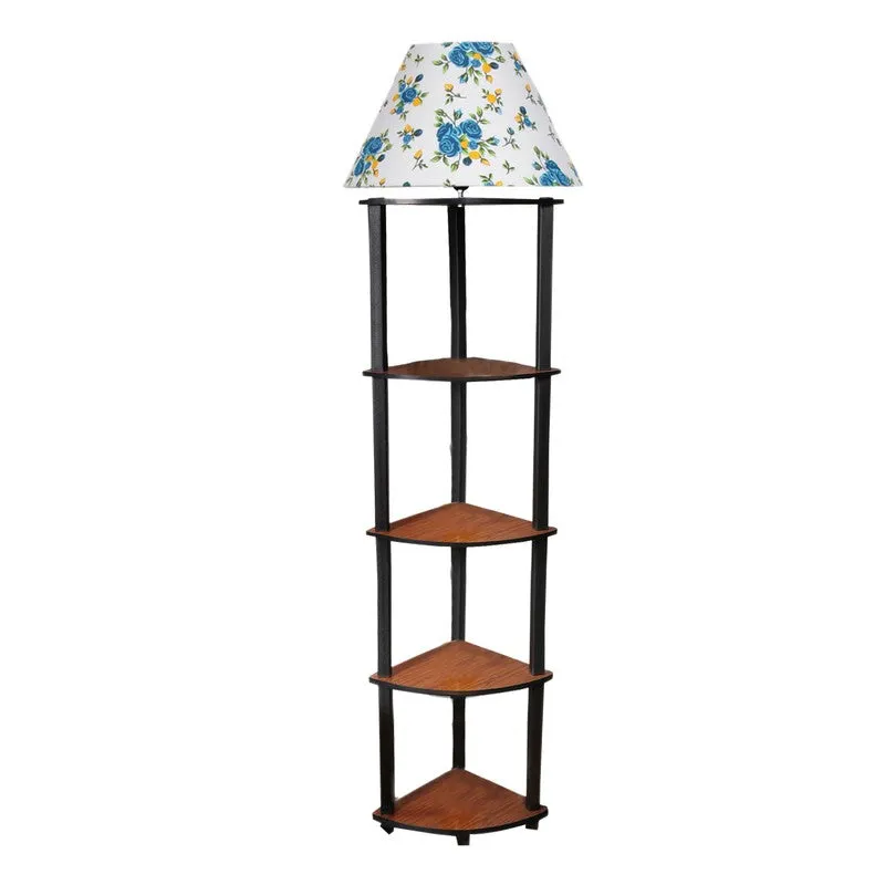 Opulent Beam Floor Lamp (Floral) media 5
