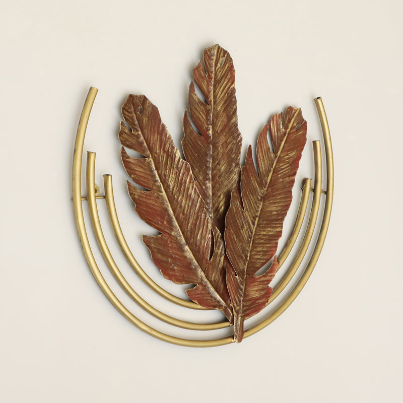 Lara Feather Metal Wall Accent media 3