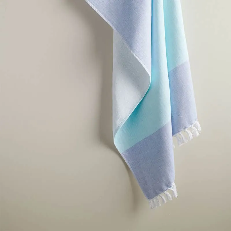 Serene Water Cotton Terry Bath Towel media 1