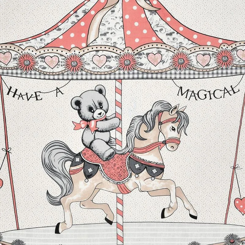 Candy Kingdom Kids Cotton Bedsheet (Brown) - 140 TC media 3