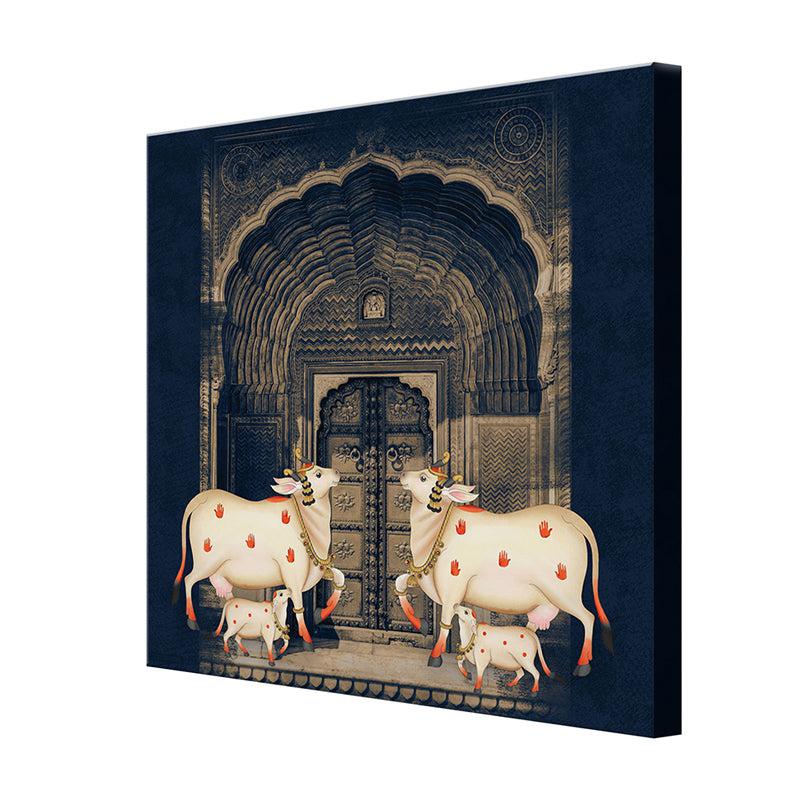 Cattle Archway Entrance Wall Painting media 5