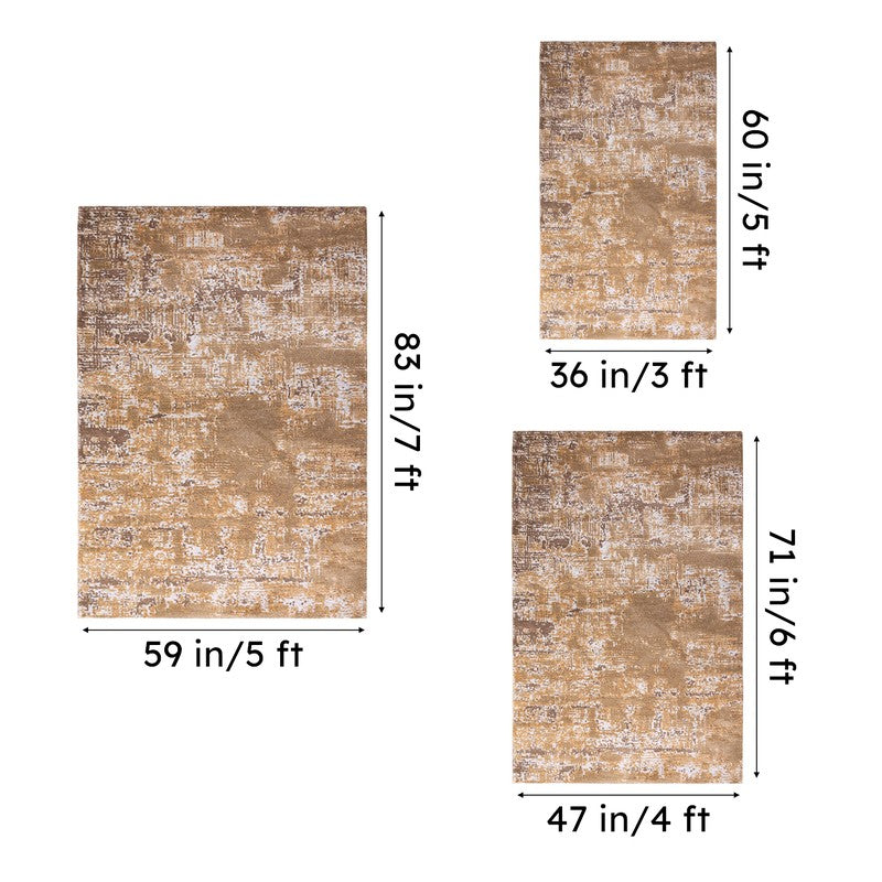 Anira Soft Pile Anti-Skid Carpet - Brown media 7