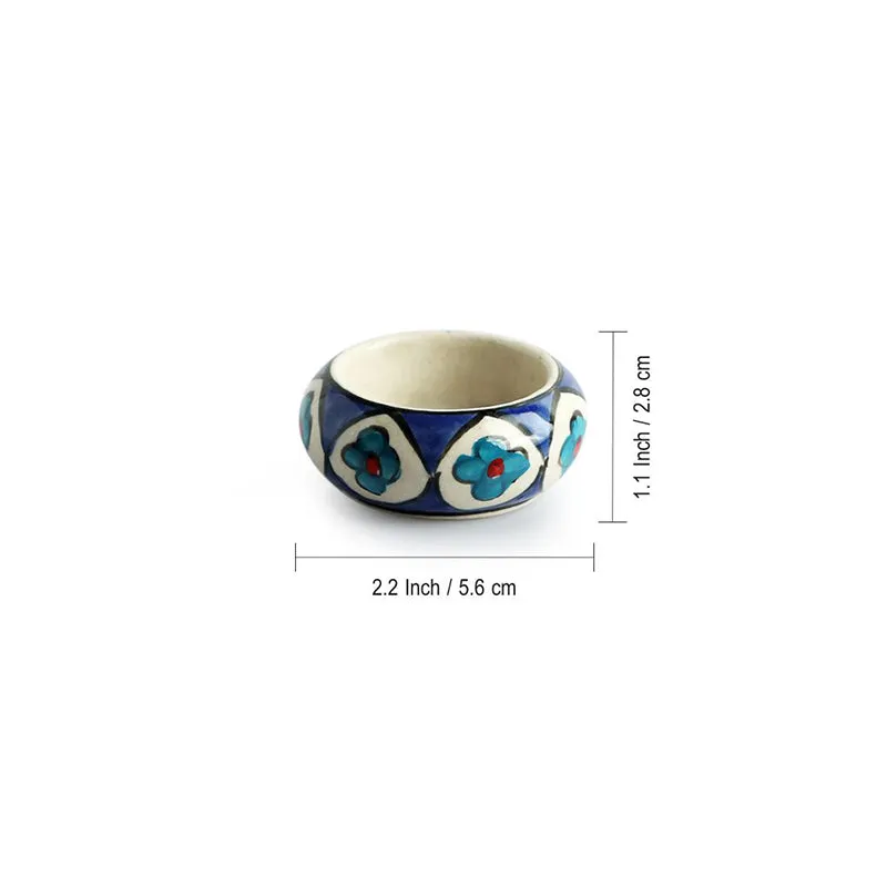 Shinsei Votive Ceramic Tea Light Holder - Set Of Four media 5