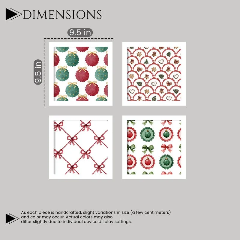 Frostella Wall Painting - Set Of Four media 9