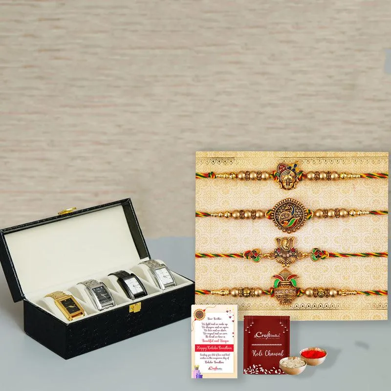 Threads Of Protection Rakhi Gift Box media 1