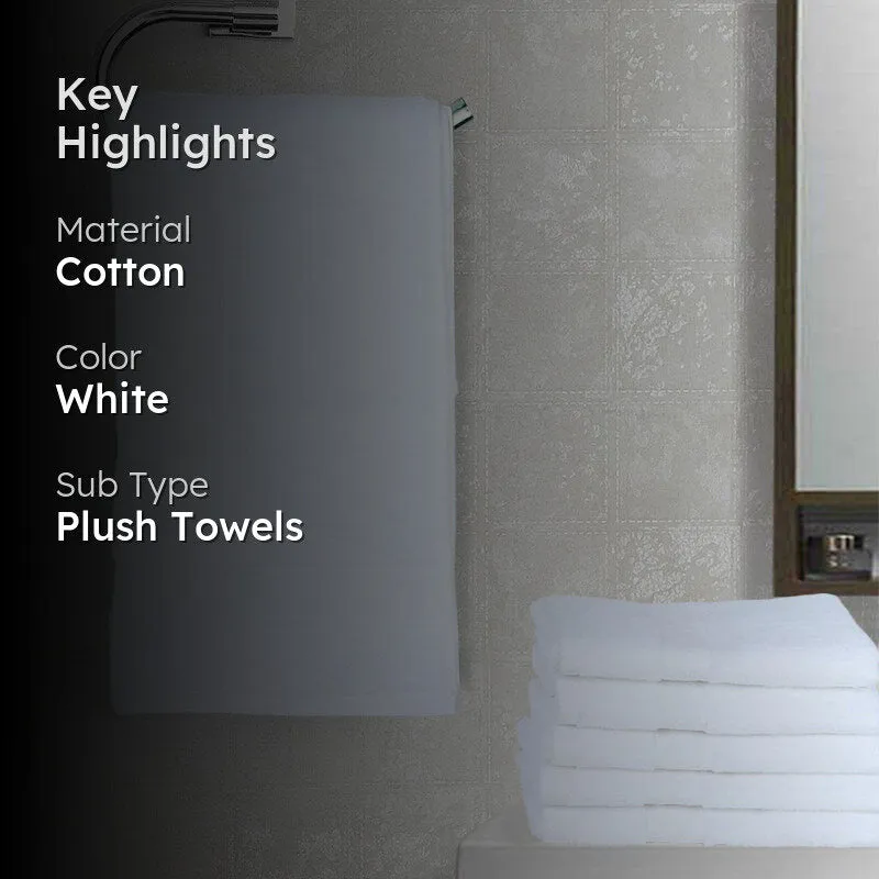 Miorah Hand Towel (White) - Six Piece Set media 2