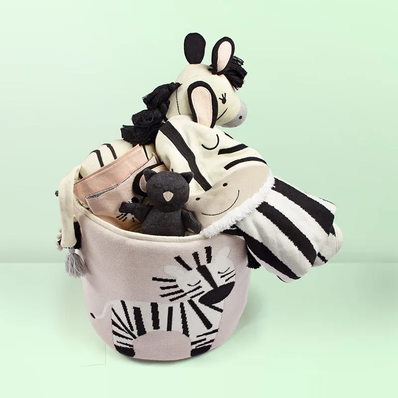 Zebra Steps Baby Gift Set - Five Piece Set media 1