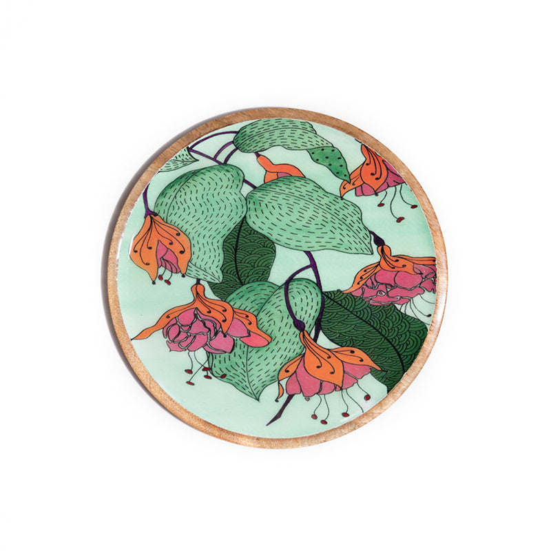 Tropika Grain Mango Wood Wall Plate media 3