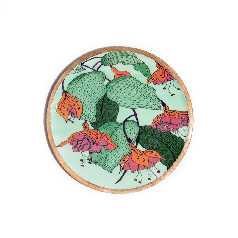 Tropika Grain Mango Wood Wall Plate media 3