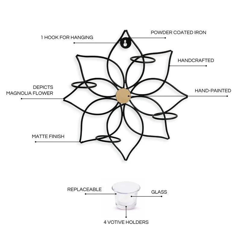 Floretta Wall Tealight Candle Holder media 6
