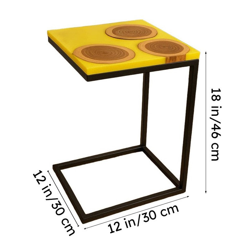 Fraxen Royal Teak Wood Side Table media 7