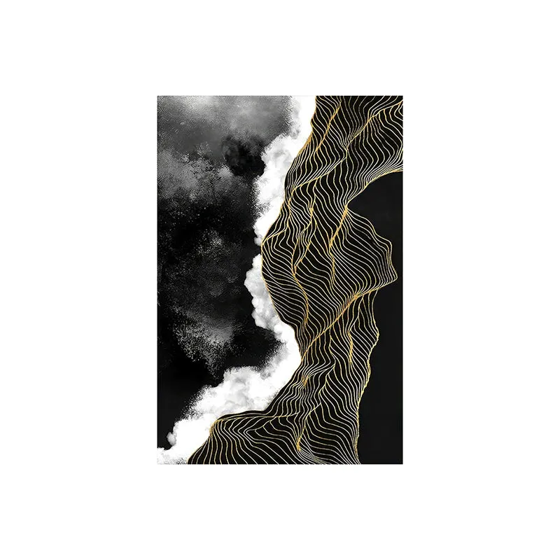 Ocean of Nyx Abstract Wall Painting media 6