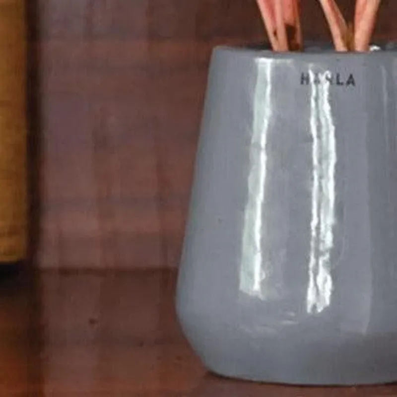 Ugaoo Tulip Fantasy 603XS Grey Ceramic Pot media 4