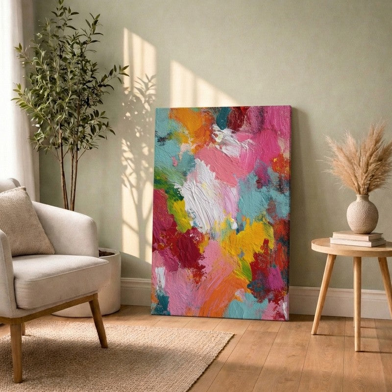 Fragmenta Bold Abstract Canvas Wall Art