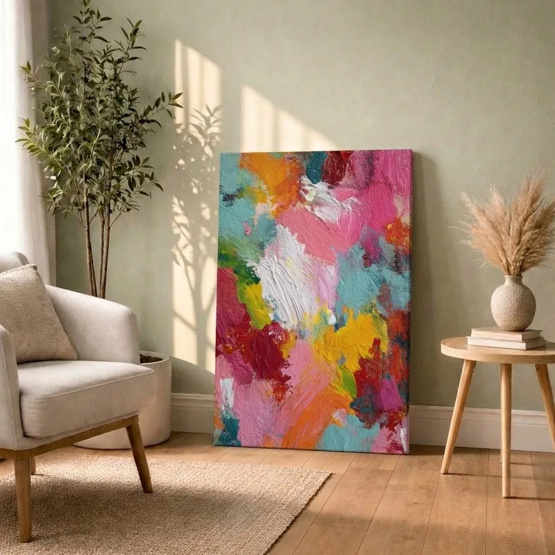 Fragmenta Bold Abstract Canvas Wall Art media 1