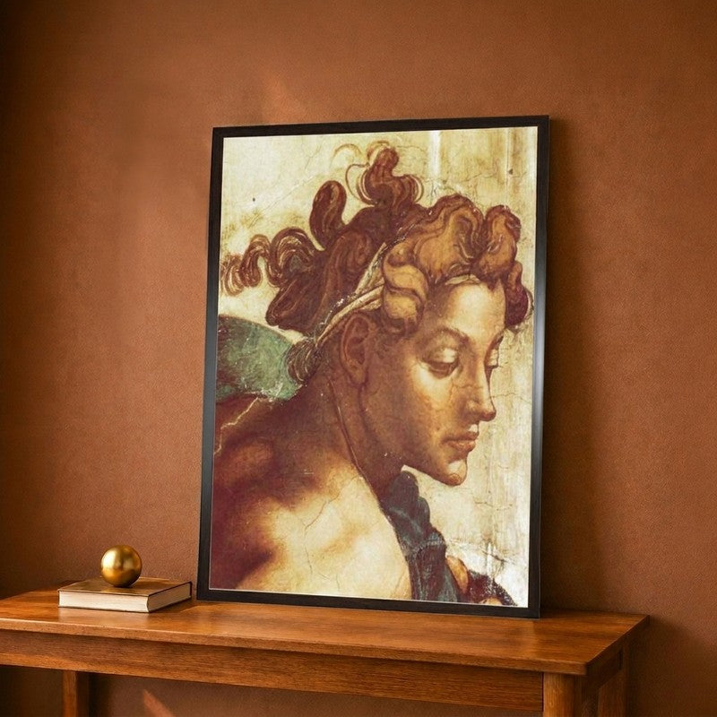Chapel Sistine The Drunkenness of Noah detail Canvas Wall Painting - 9 x 12 Inches