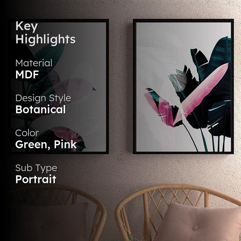 Nimo Fauna Wall Painting - Set Of Two media 2