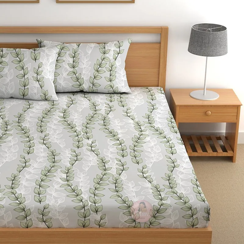 Vineora Fitted Microfiber Microfiber Bedsheet - 150 GSM media 4