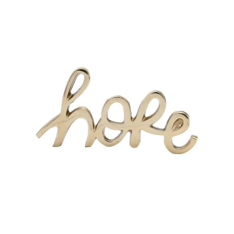 Believe Bless Typography Showpiece - Gold media 4