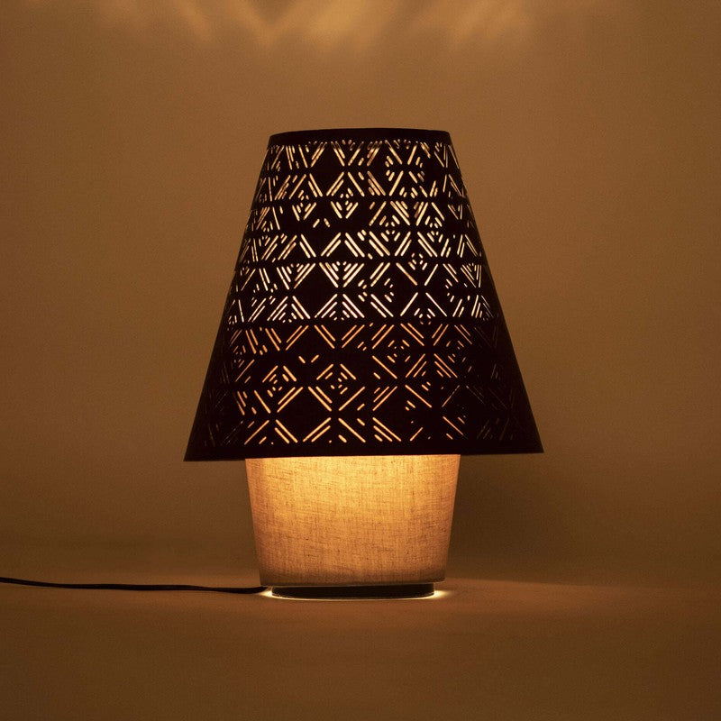 Orange Tree Killa Mild Steel Table Lamp - Grey,White