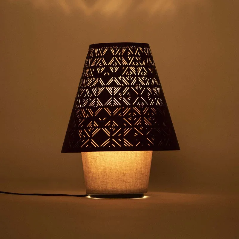 Orange Tree Killa Mild Steel Table Lamp - Grey,White media 1