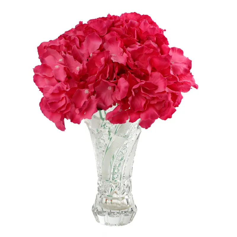 Fiora Artificial Hydrangea (Dark Pink) Set of Two media 5