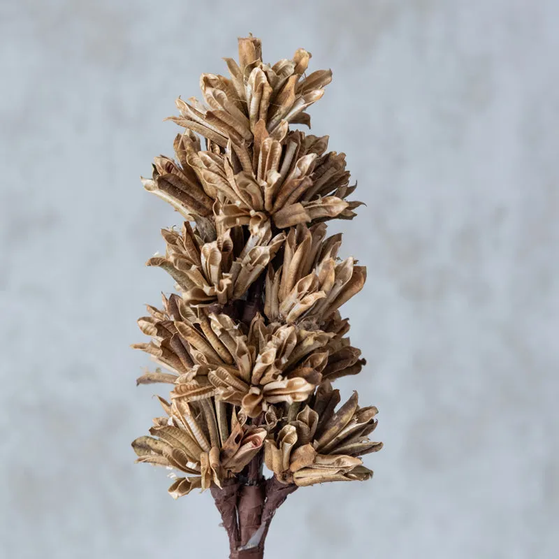 Eirette Handmade Artichoke Stick (Brown) - Set Of Five media 3