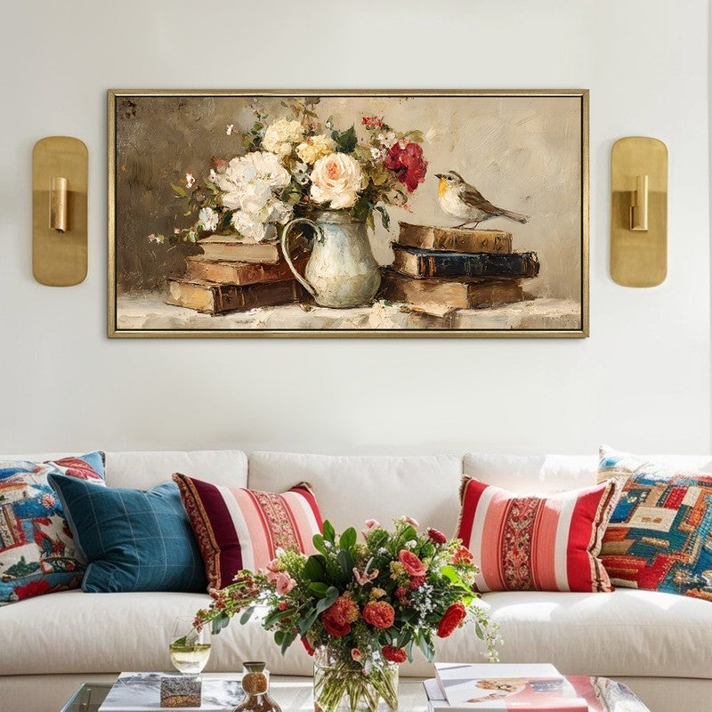 Timeless Nest Canvas Wall Painting With Frame