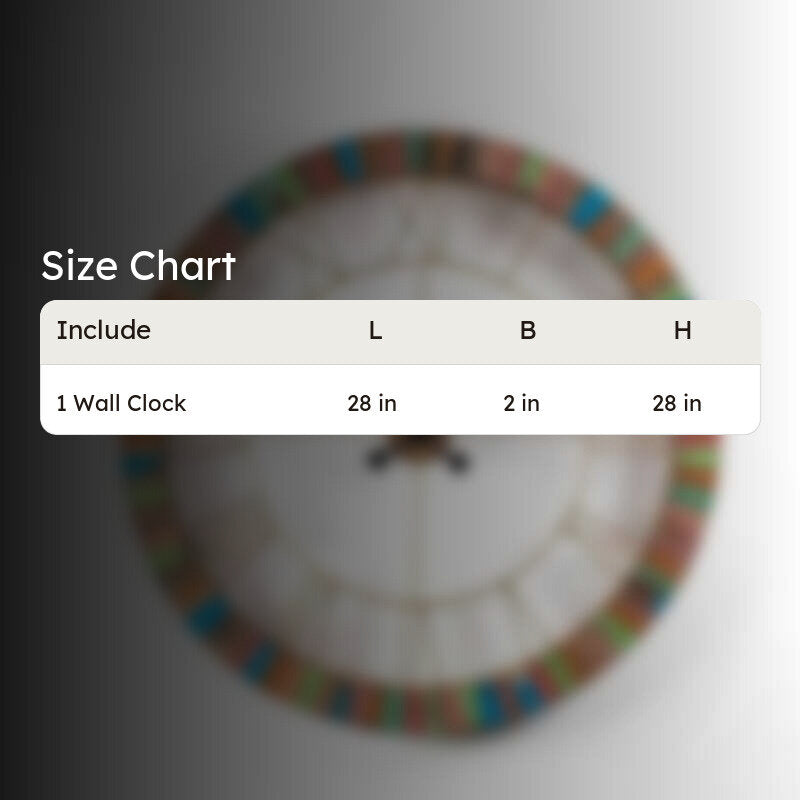 Treasure Trove Wall Clock media 5