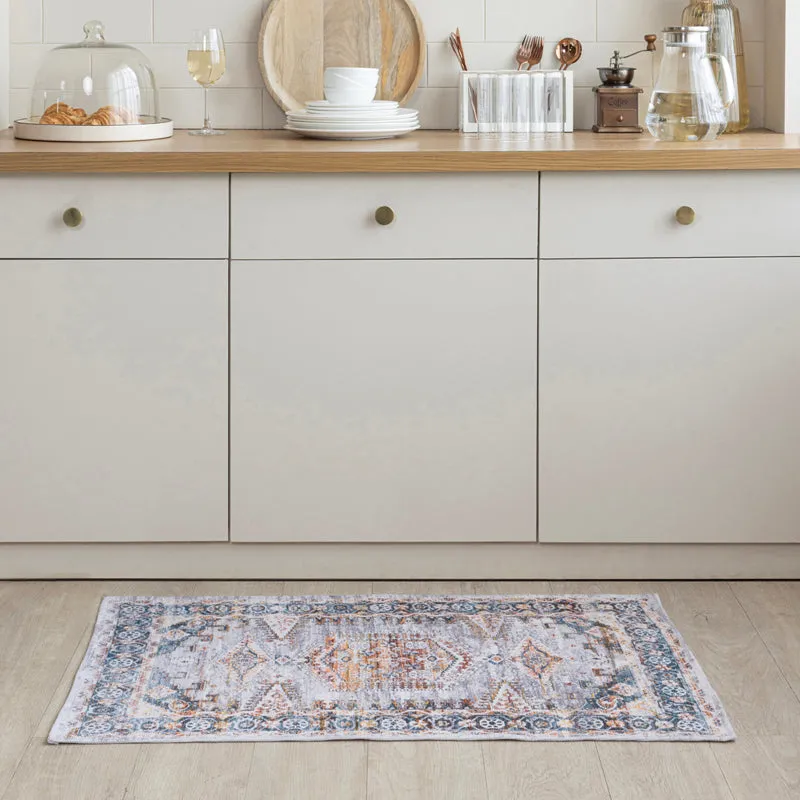 Cymbre Cotton Door Mats - Light Blue media 5