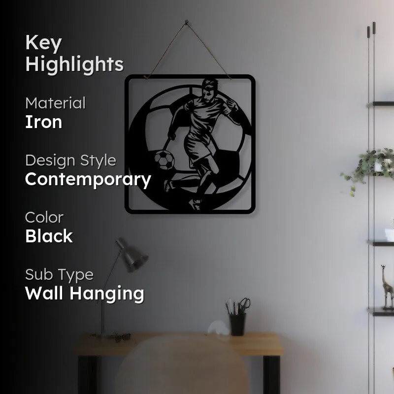 Soccer Legend Iron Wall Accent media 2