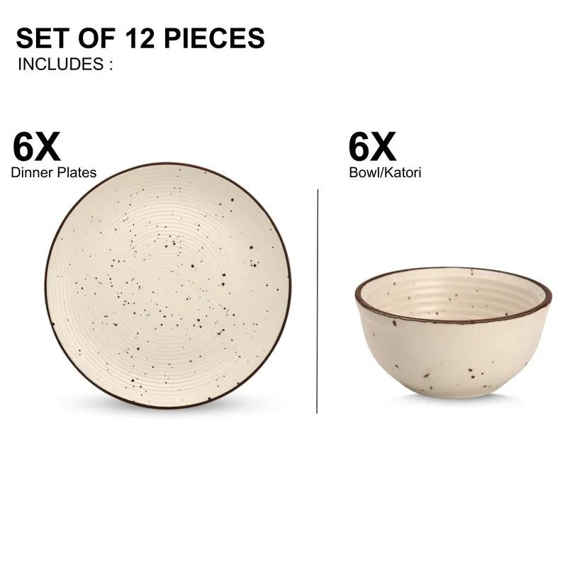 Solvra Nyora Veyra Dinner Set - 12 Piece Set media 5