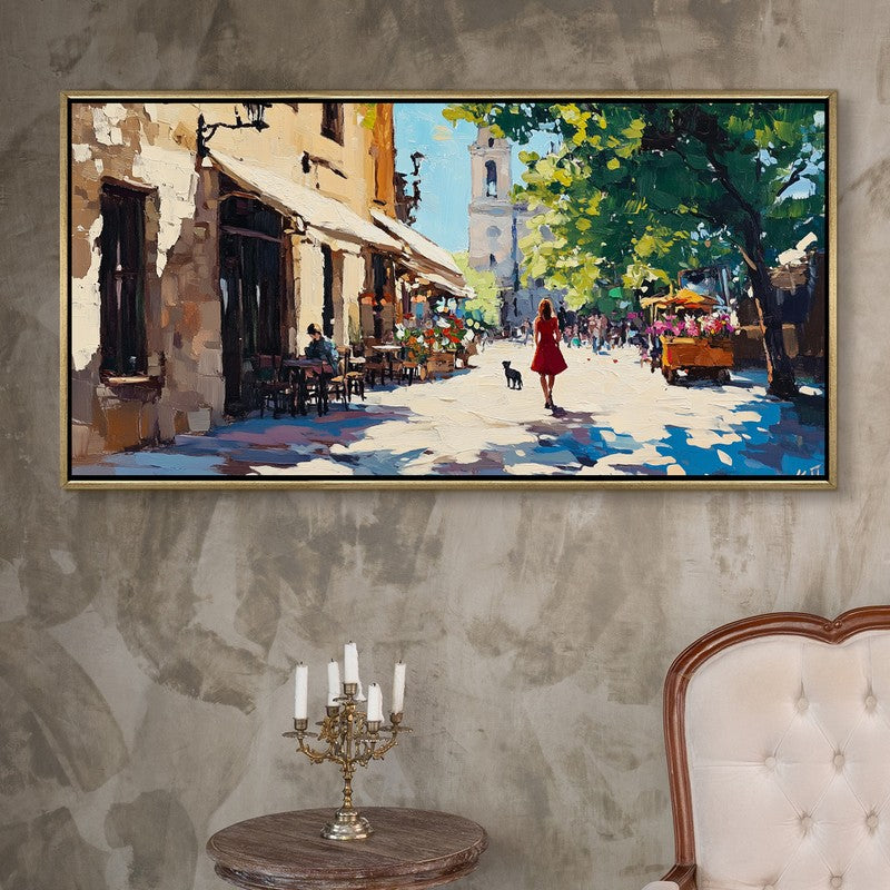 Emberlyn Canvas Wall Painting With Frame