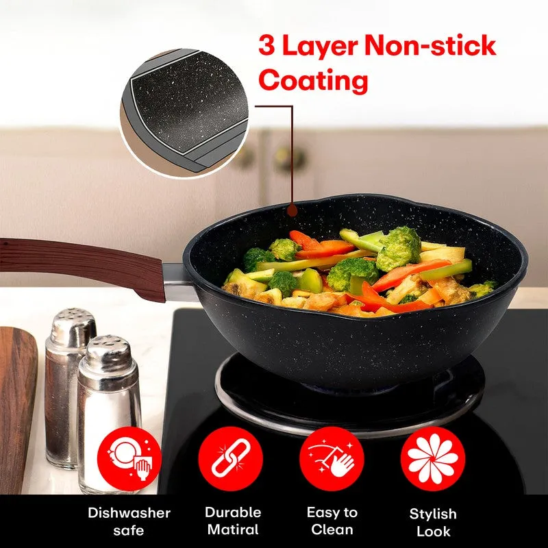 Rioware SmoothCook Non-Stick Cast Aluminium Frying Pan - 1200 ML media 5