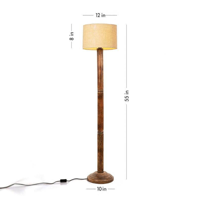Jute Jen Tenby Floor Lamp media 4