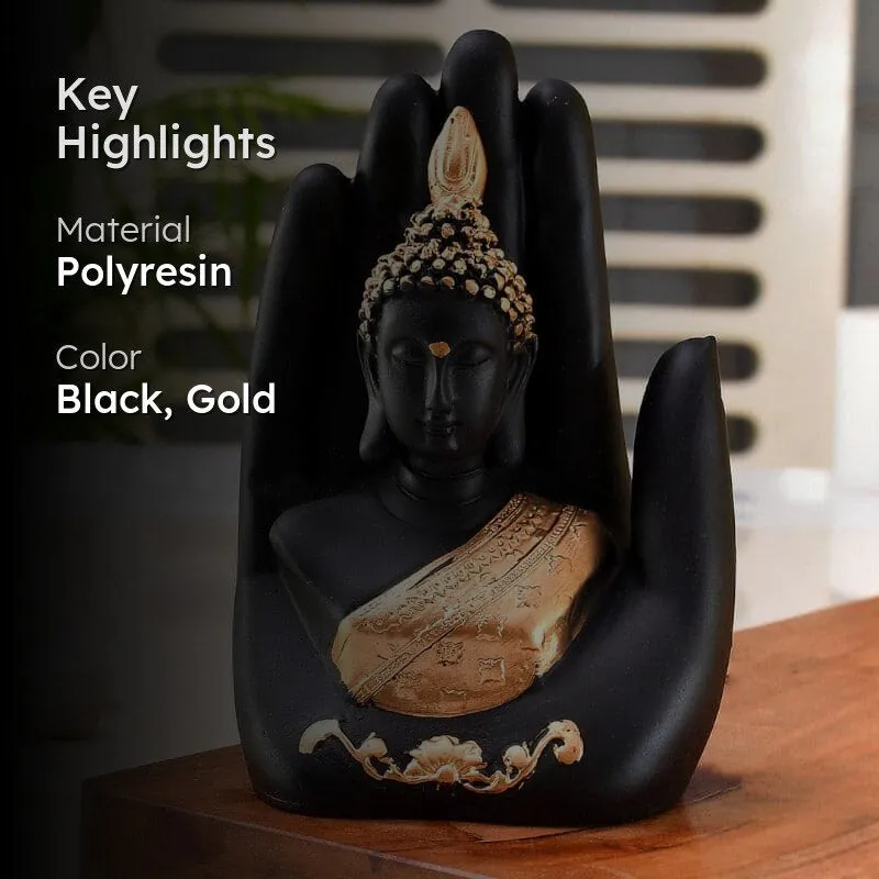 Buddha Resting In Hand Idol media 2