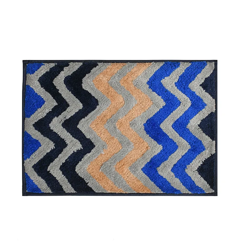 Striava Microfiber Bath Mat - Blue media 7