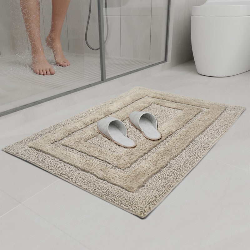 Aqualoom Anti skid Bath Mat  - Beige media 5
