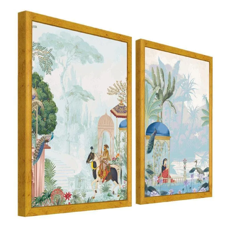 Royal Lure Wall Art - Set Of Two media 6