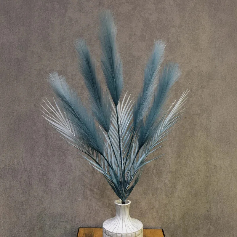 Real Look Artificial Pampas Flower - Blue media 4