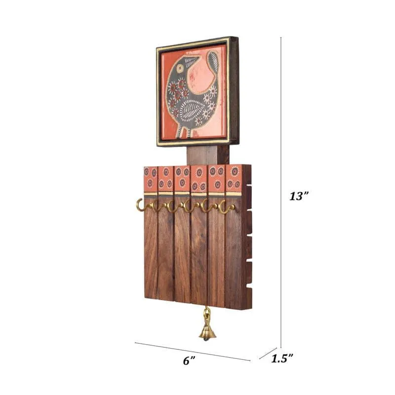 Tribal Chidiya Key Holder media 5