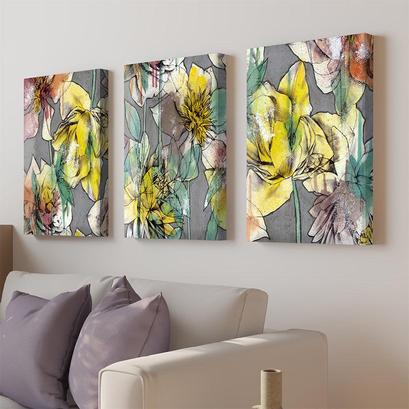 Musica Bloom Wall Painting