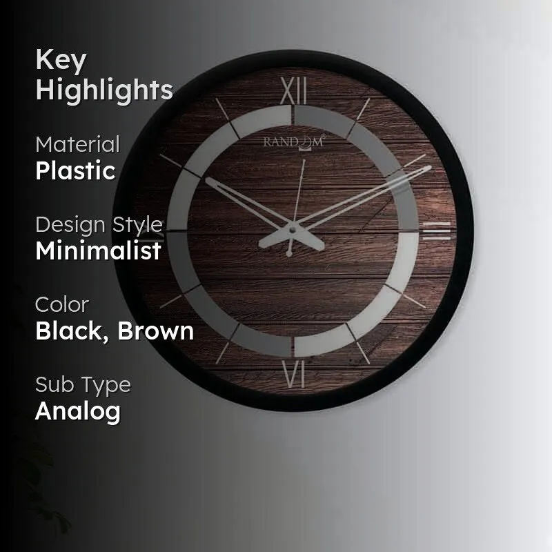 Neutral Wall Clock media 2