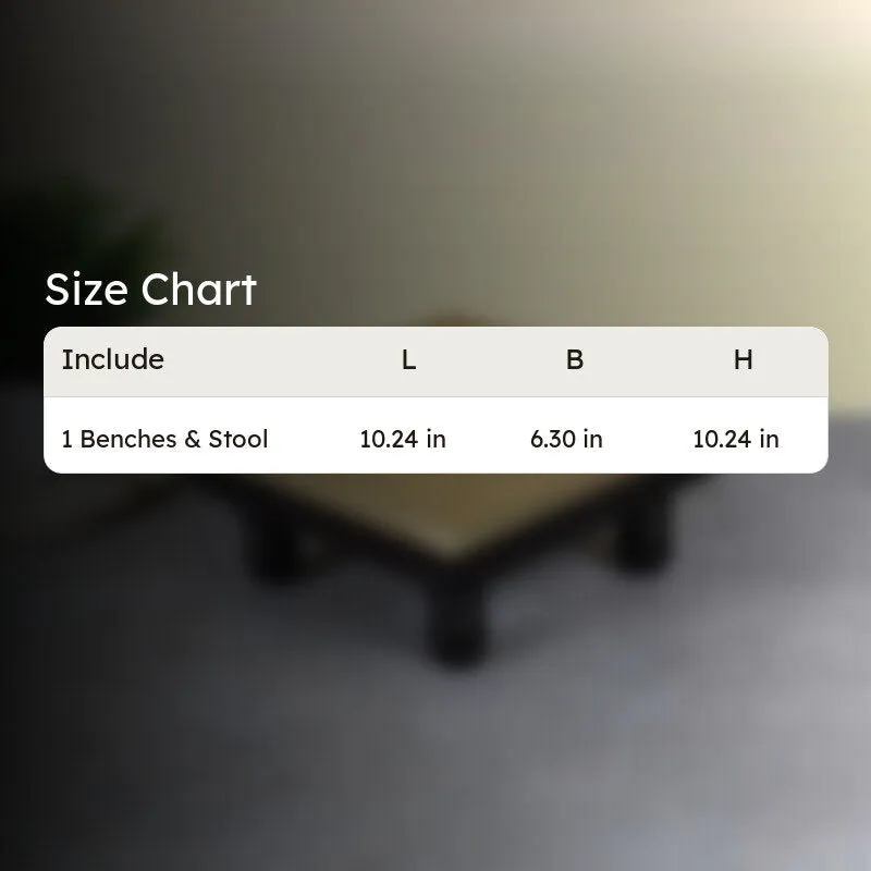 Soft Rise Seating Stool - Gold - 6