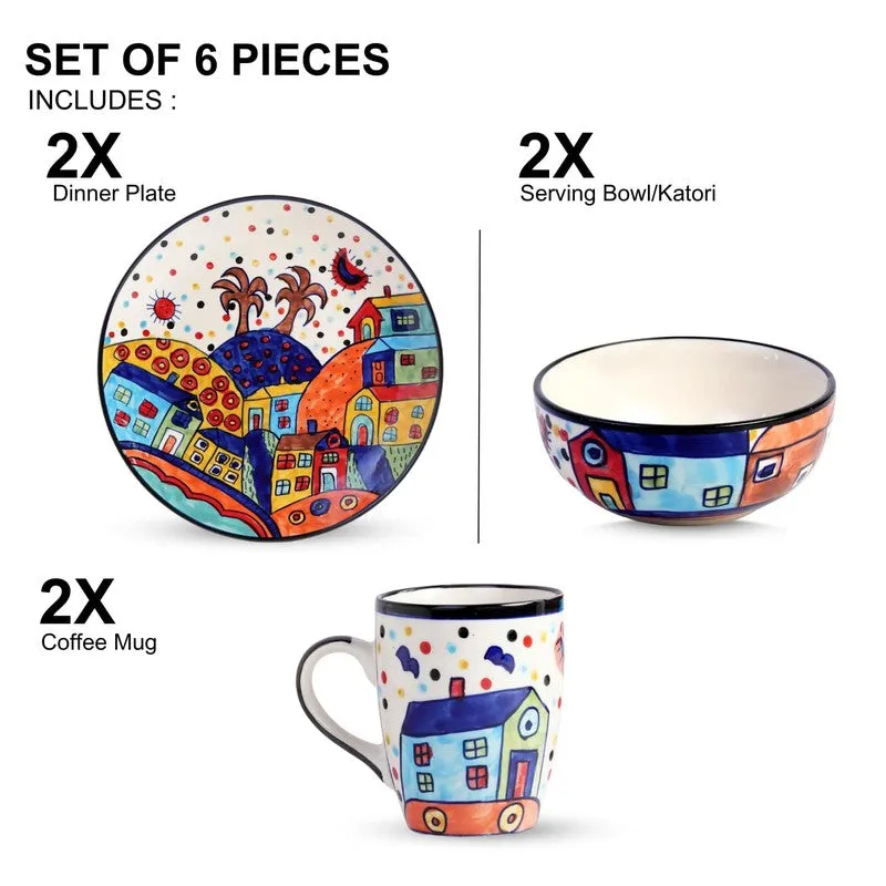 Noctra Edge Dinner Set - 6 Piece Set media 4