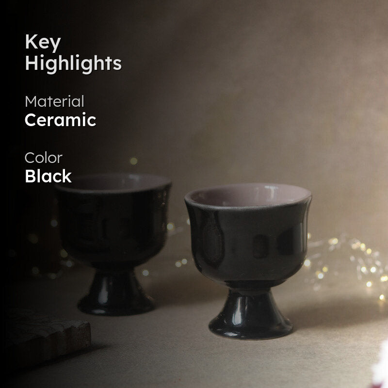 Alto Icecream Cup (180 ML) - Black media 2