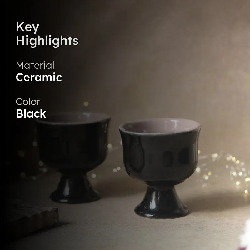 Alto Icecream Cup (180 ML) - Black media 2