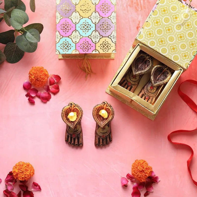 Charan Diya - Set Of Four media 5