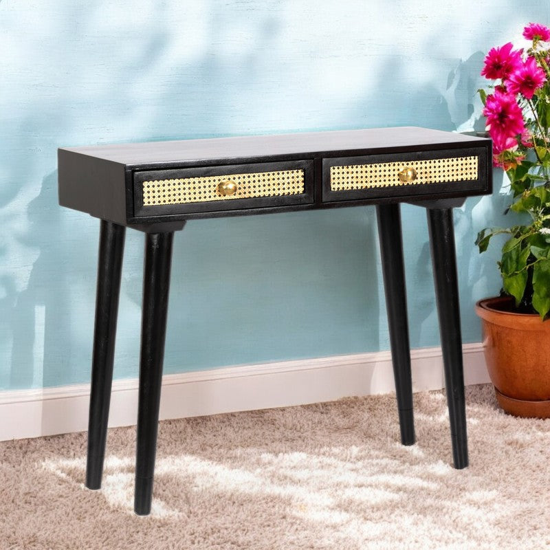 Wirox Sheesham Wooden Table - Brown